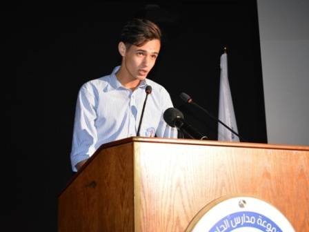 افتتاح مسرح المؤسس المرحوم د. احمد الحوراني في مدارس الجامعة وسط حفل تكريمي بهيج