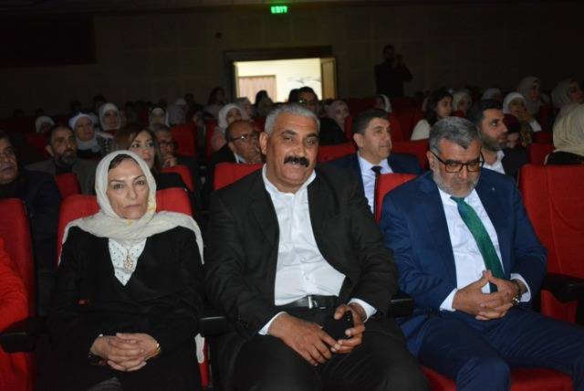 افتتاح مسرح المؤسس المرحوم د. احمد الحوراني في مدارس الجامعة وسط حفل تكريمي بهيج