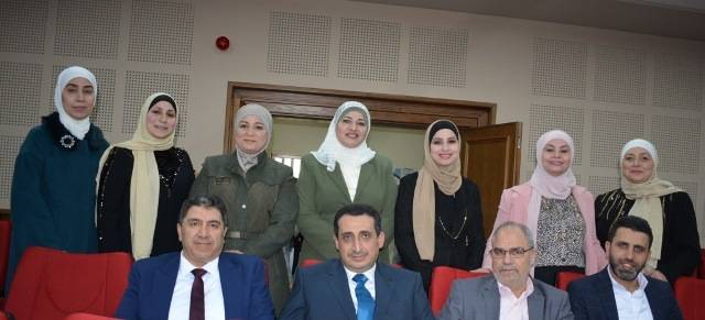 افتتاح مسرح المؤسس المرحوم د. احمد الحوراني في مدارس الجامعة وسط حفل تكريمي بهيج