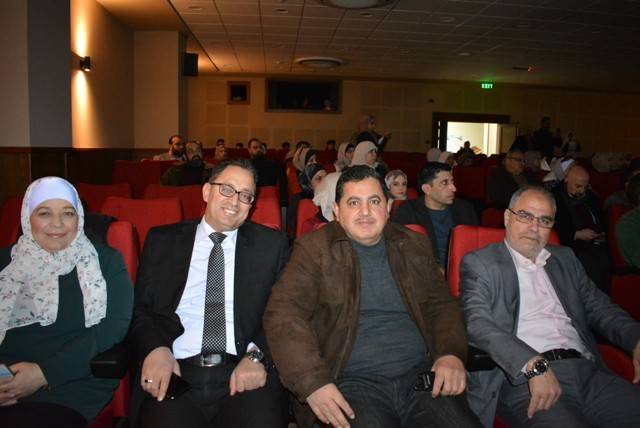 افتتاح مسرح المؤسس المرحوم د. احمد الحوراني في مدارس الجامعة وسط حفل تكريمي بهيج