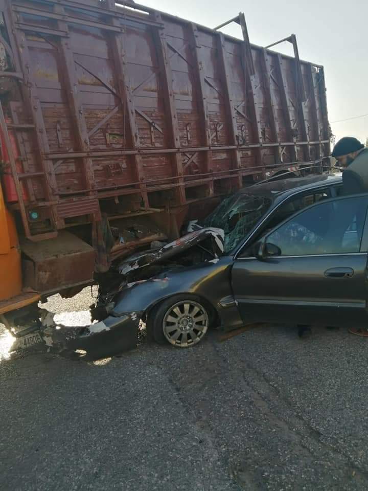 عاجل .. انباء عن وفاة شخص بحادث في اربد - جسر النعيمه 