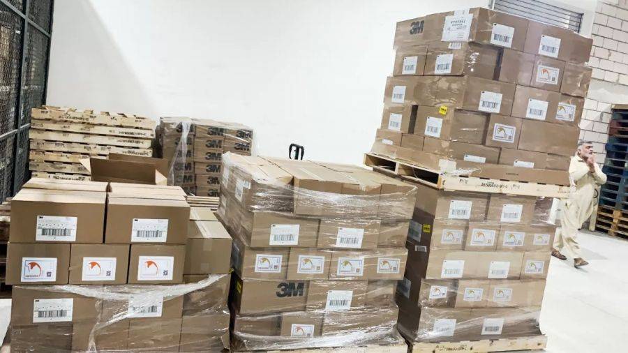 مينا موبايل تتبرع بـ 20.000 قناع طبي لمستشفيات ووهان