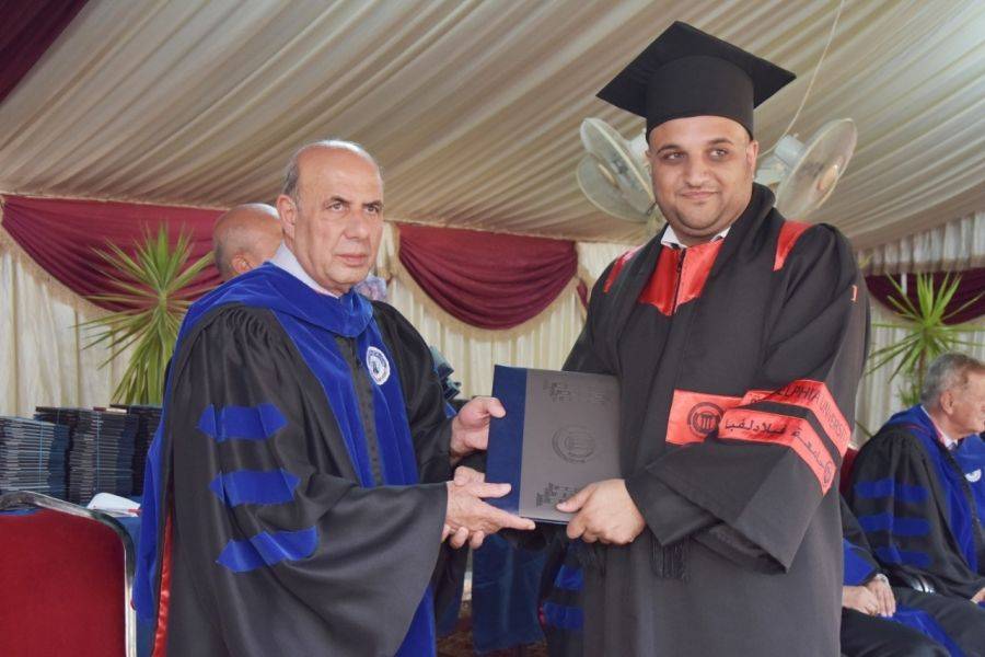 جامعة فیلادلفیا تنھي استعداداتھا لإقامة حفل تخریج الفوج السادس والعشرین من طلبتھا