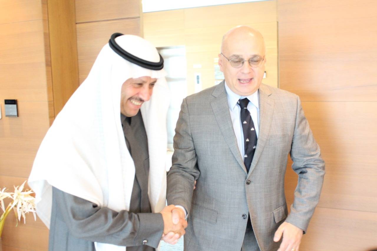 سفير المملكة لدى الأردن يلتقي سفراء الإمارات ومصر وروسيا لدى الأردن