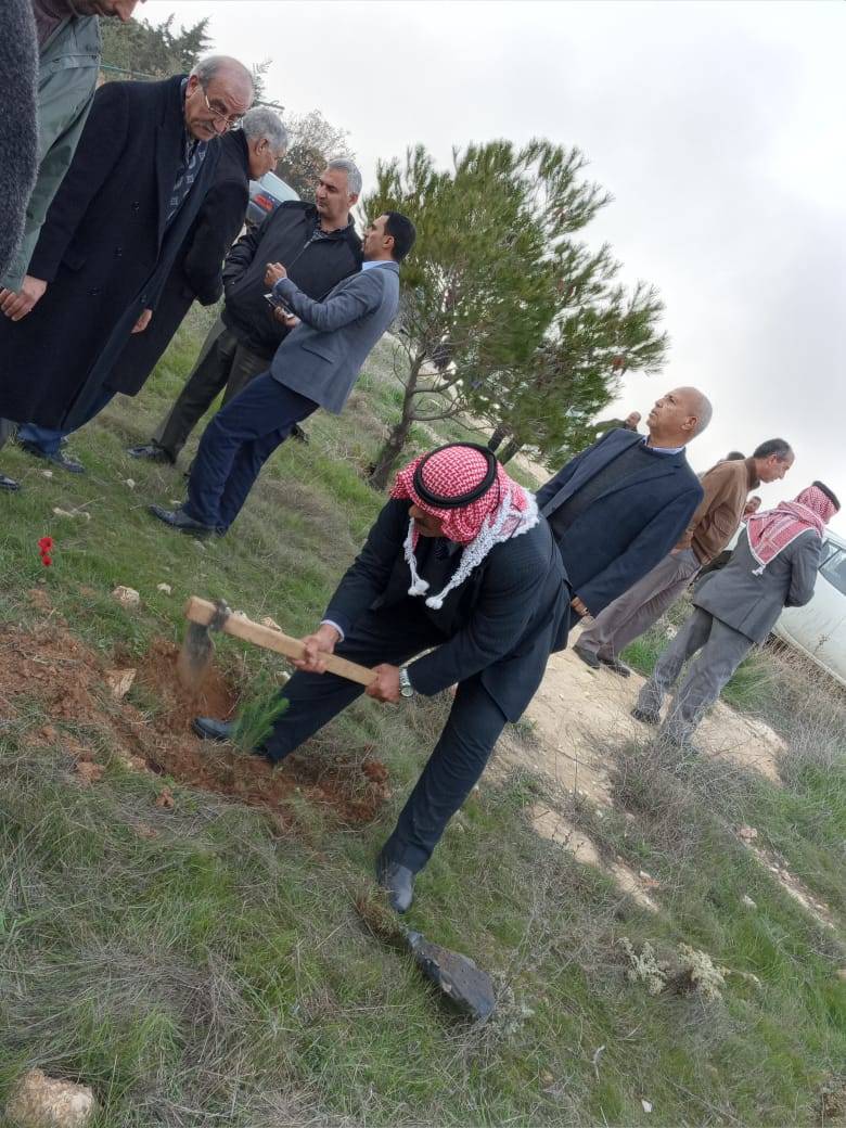 شباب كلنا الاردن تدشن حديقة المتقاعدين العسكرين والمحاربين القدامى