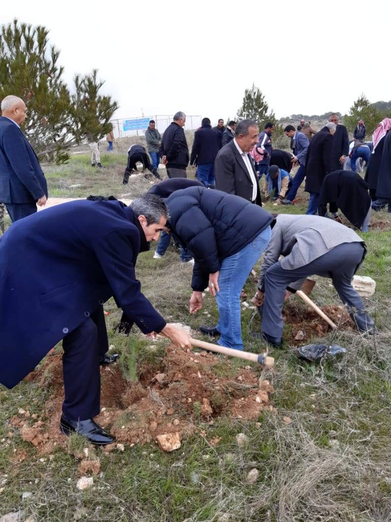 شباب كلنا الاردن تدشن حديقة المتقاعدين العسكرين والمحاربين القدامى