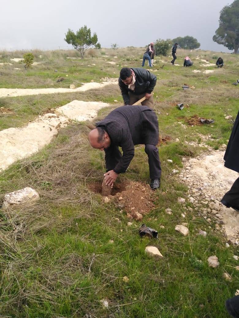 شباب كلنا الاردن تدشن حديقة المتقاعدين العسكرين والمحاربين القدامى