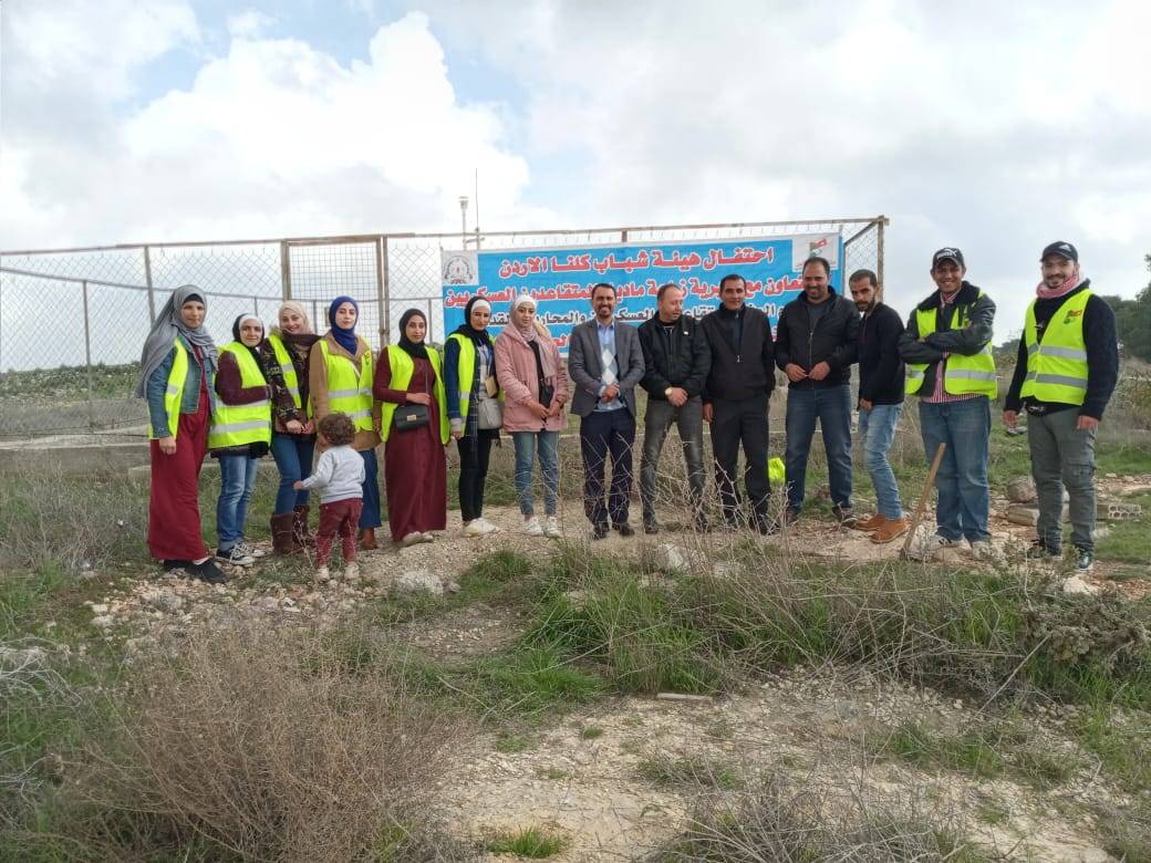 شباب كلنا الاردن تدشن حديقة المتقاعدين العسكرين والمحاربين القدامى