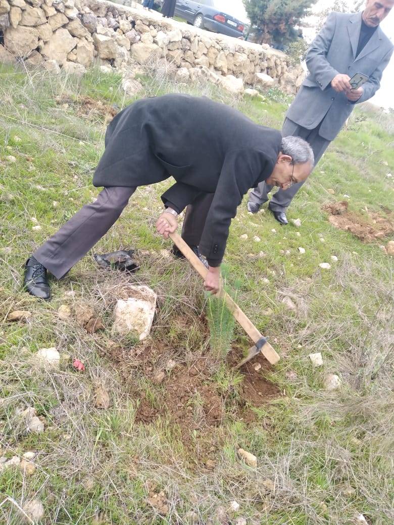 شباب كلنا الاردن تدشن حديقة المتقاعدين العسكرين والمحاربين القدامى