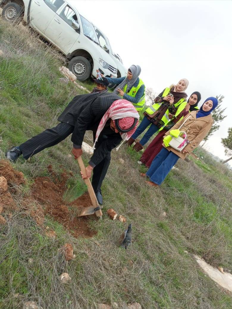 شباب كلنا الاردن تدشن حديقة المتقاعدين العسكرين والمحاربين القدامى