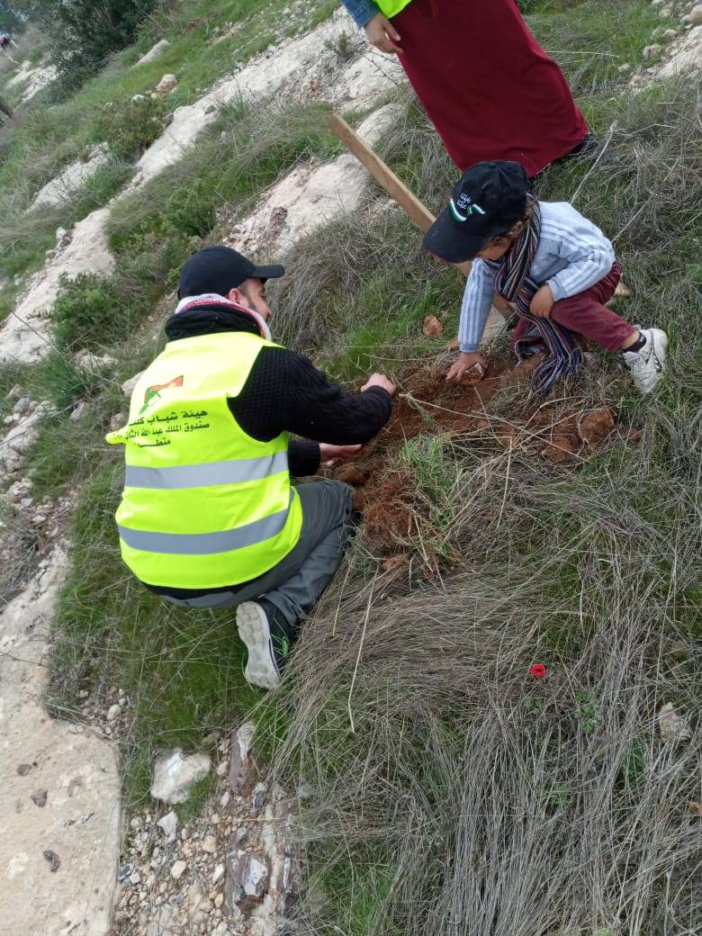 شباب كلنا الاردن تدشن حديقة المتقاعدين العسكرين والمحاربين القدامى