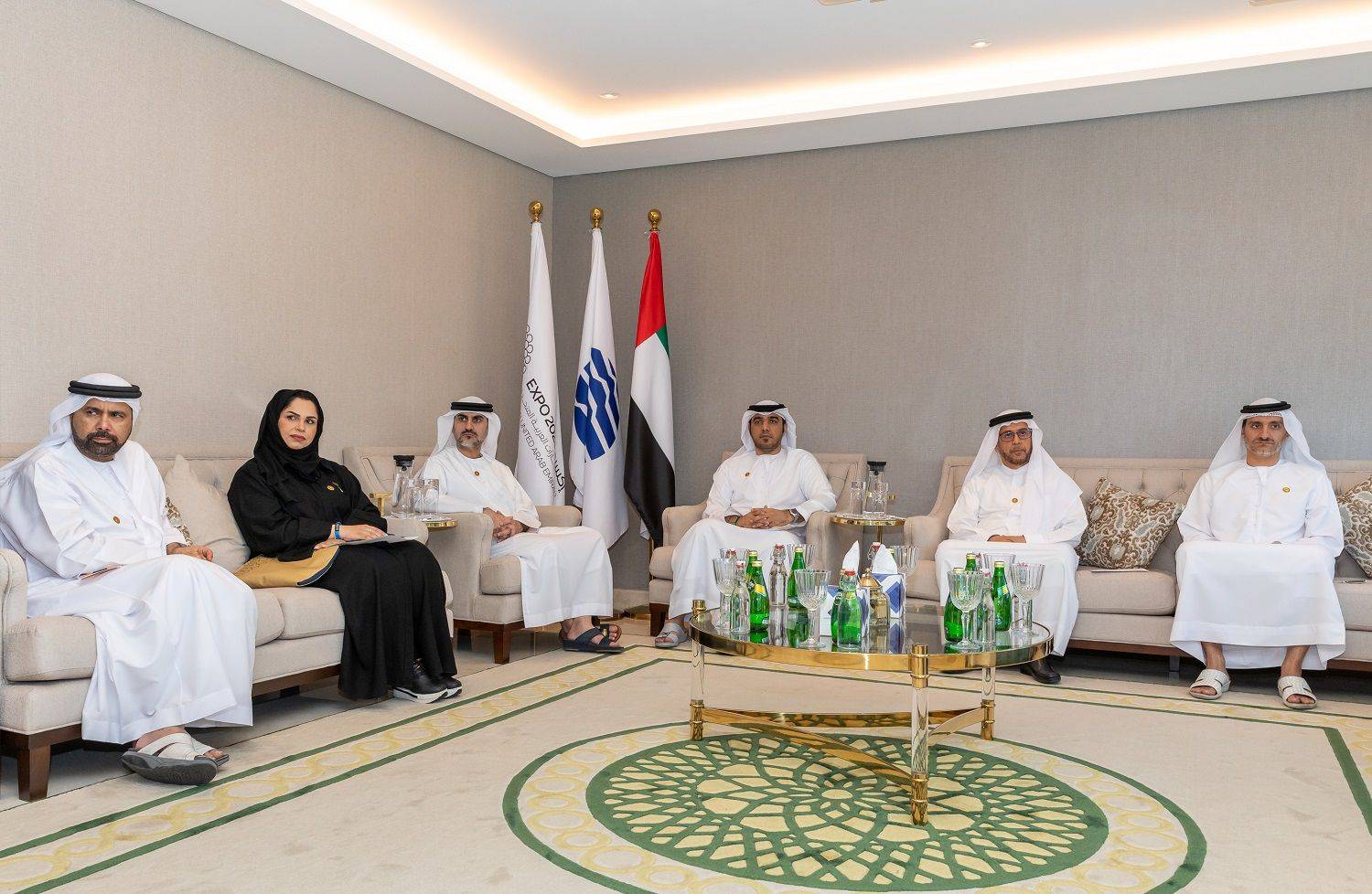 في مقر اكسبو 2020 دبي اللجنة الدائمة للتنمیة الاقتصادیة في عجمان تعقد جلستھا الثانیة للعام 2020