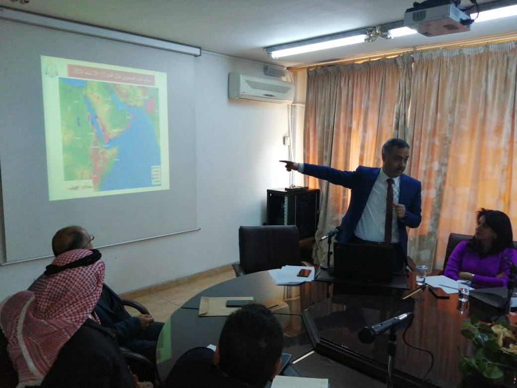 وزير الزراعة : الحدث ليس سهل ولدينا الجاهزية التامة لمكافحة  الجراد الصحراوي
