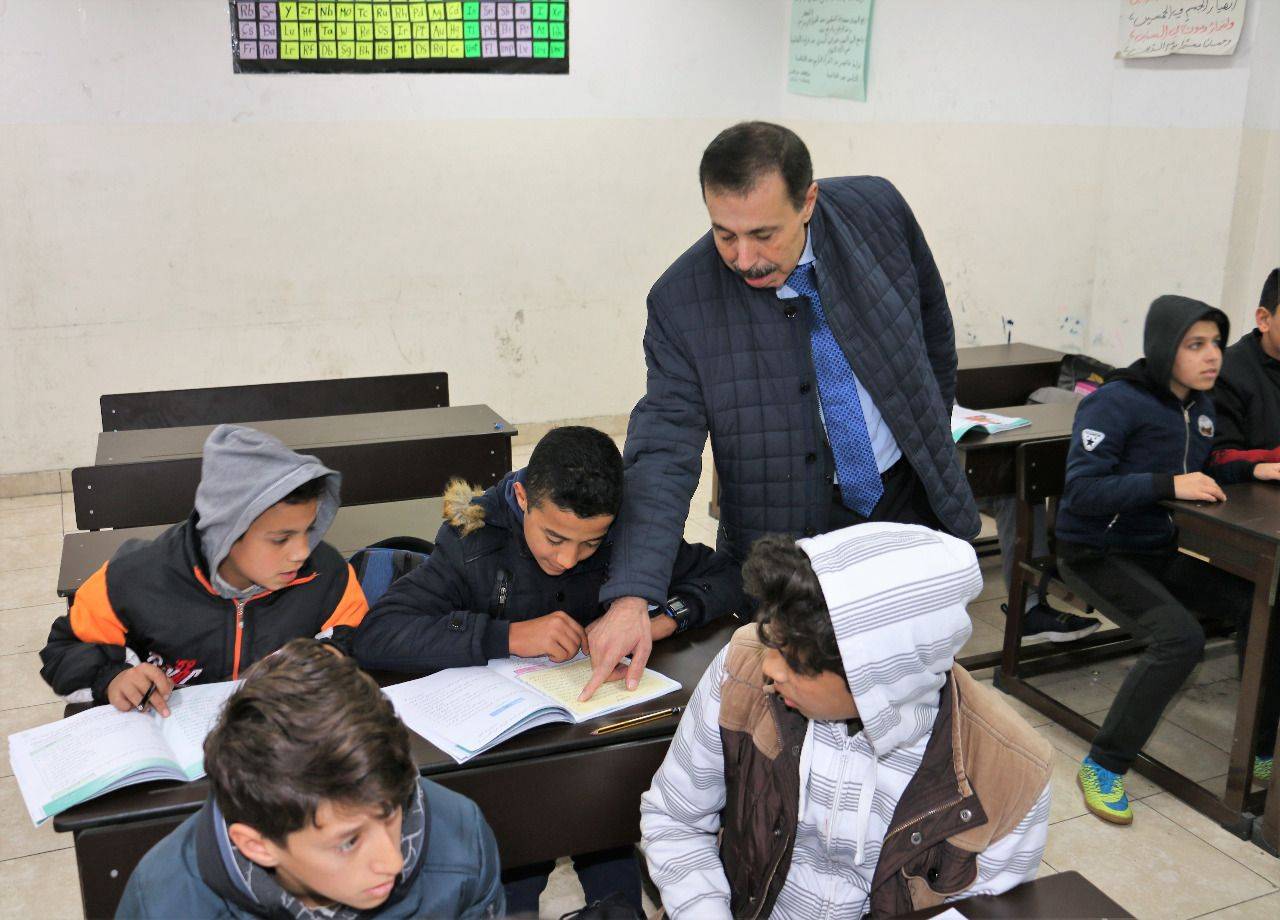 النعيمي يتفقد عدداً من المدارس التابعة لمديرية التربية والتعليم للواء ناعور