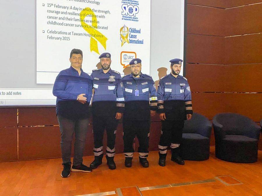 جامعة عجمان تشارك في فعالیات الیوم العالمي لسرطان الأطفال
