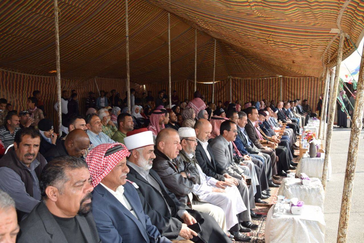 وزيرة التنمية الاجتماعية ترعى احتفال جمعيات الشونة الجنوبية بعيد الملك ال58