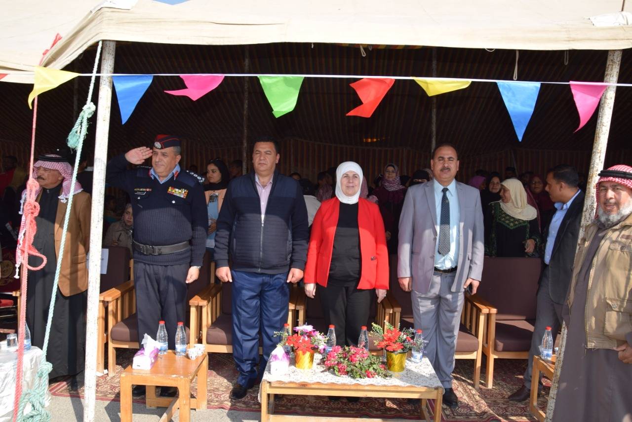 وزيرة التنمية الاجتماعية ترعى احتفال جمعيات الشونة الجنوبية بعيد الملك ال58