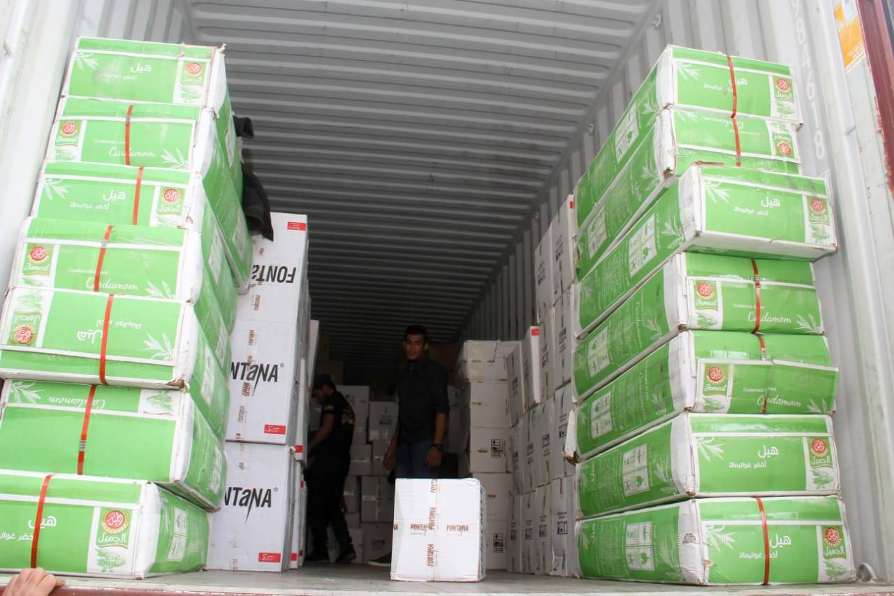 الجمارك الاردنية تحبط تهريب بضائع مختلفة 