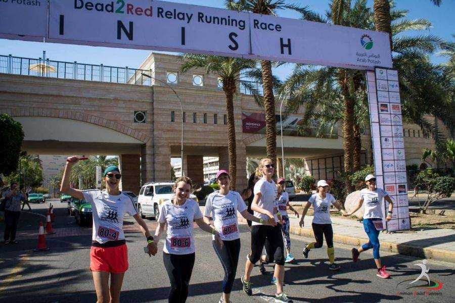 قصص نجاح يرويها أبطال سباق الركض من البحر الميت الى البحر الأحمر