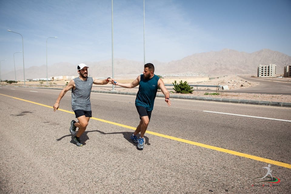 قصص نجاح يرويها أبطال سباق الركض من البحر الميت الى البحر الأحمر