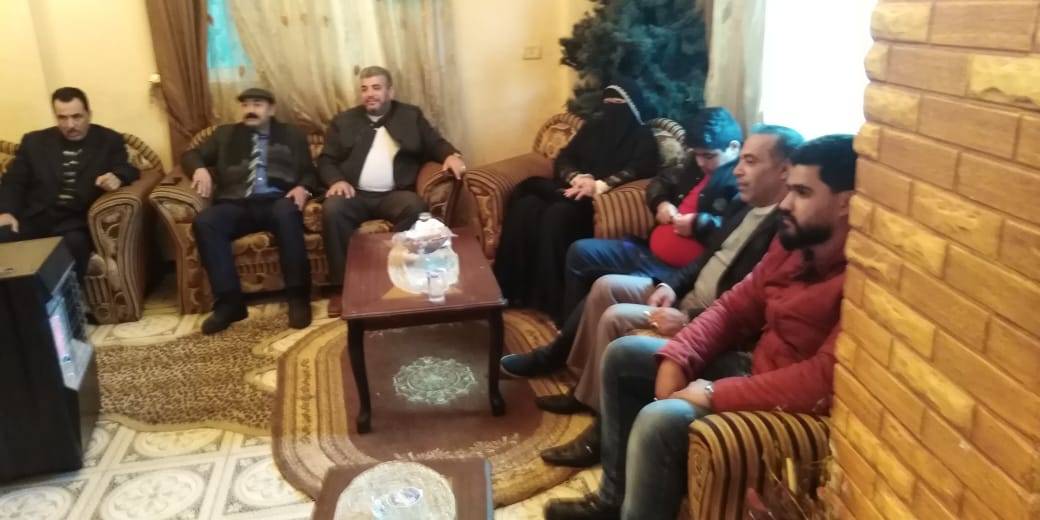 شمس العطاء لا تغيب .. الدكتورة نوال العجارمة تترأس وفد تربوي لزيارة أحد الطلبة