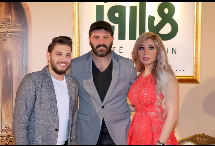 مطعم هارون يجمع نجوم الفن والاعلام في حفل افتتاحه بدبي