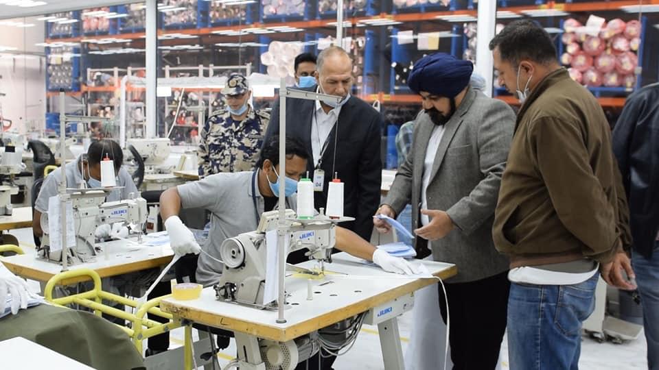 سختيان وسدني يتبرعان بمليون كمامة لوزارة الصحة