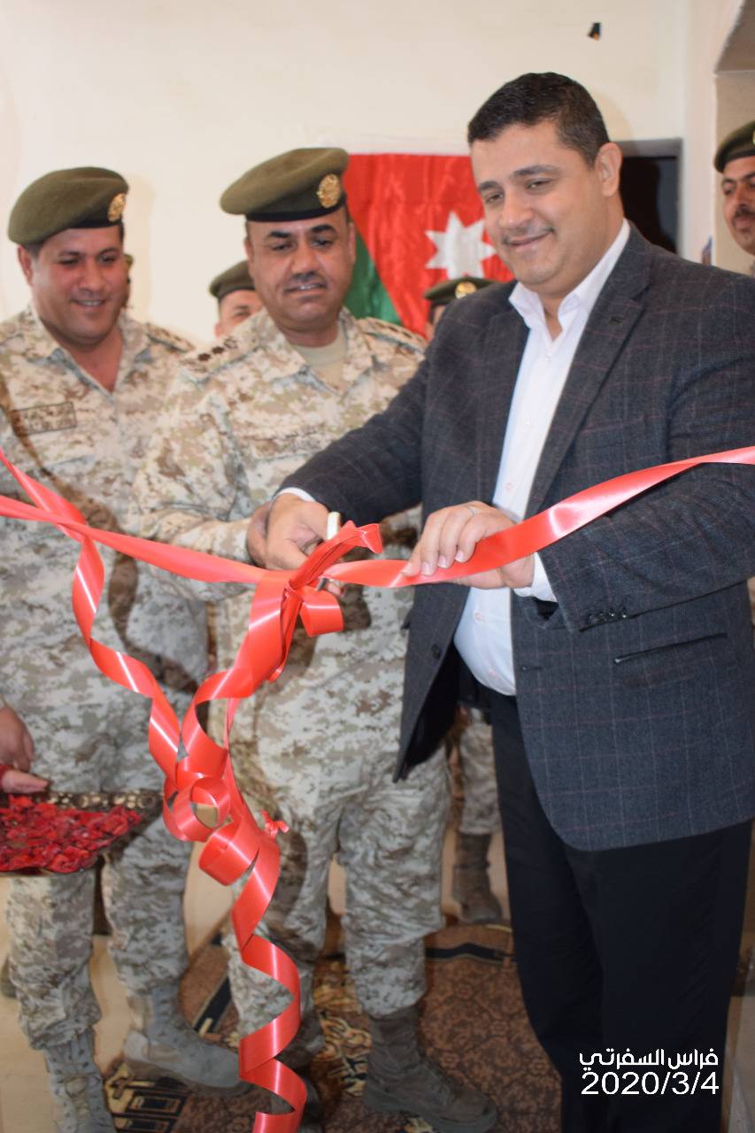 افتتاح قسم التعبئة والتجنيد والجيش الشعبي في مادبا