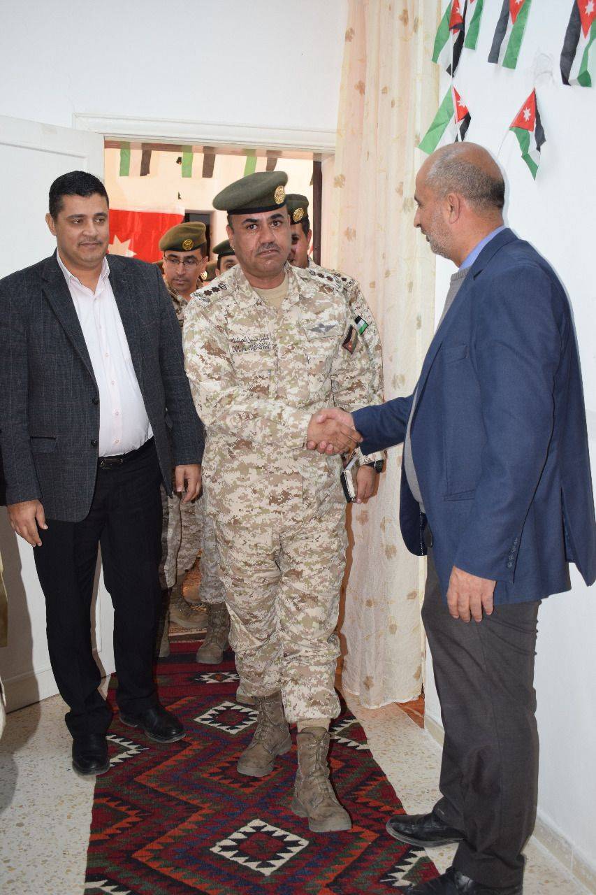 افتتاح قسم التعبئة والتجنيد والجيش الشعبي في مادبا