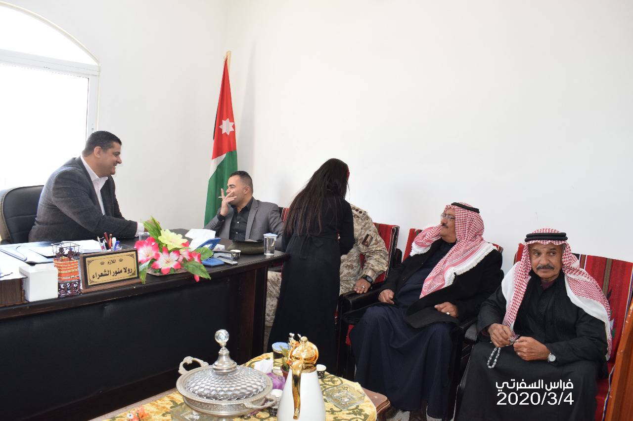 افتتاح قسم التعبئة والتجنيد والجيش الشعبي في مادبا