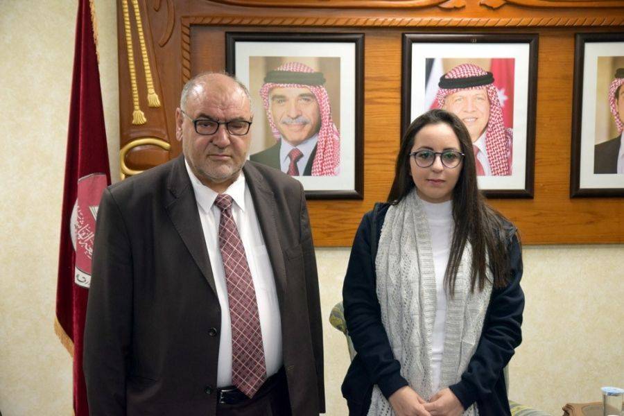 اختيار طالبة هندسة من الجامعة الهاشمية للتدرب في شركة إيرباص العالمية