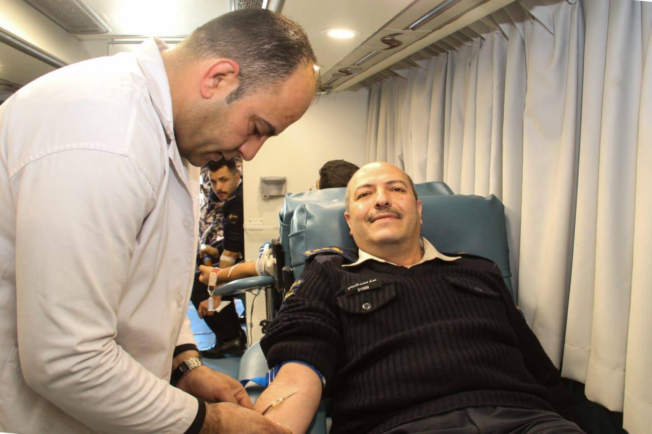 الجمارك الأردنية تنظم حملة للتبرع بالدم