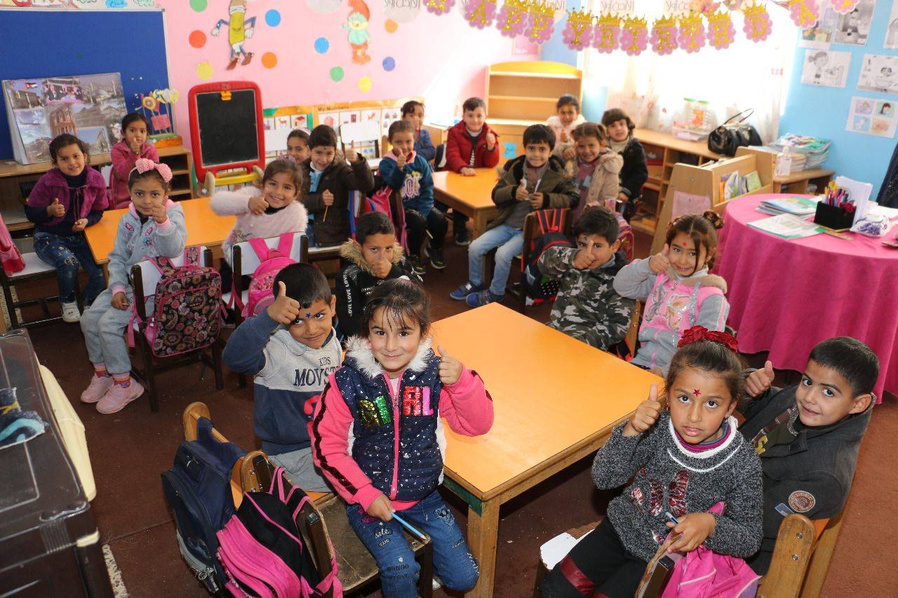 وزير التربية والتعليم يتفقد مدارس البادية الشمالية الشرقية