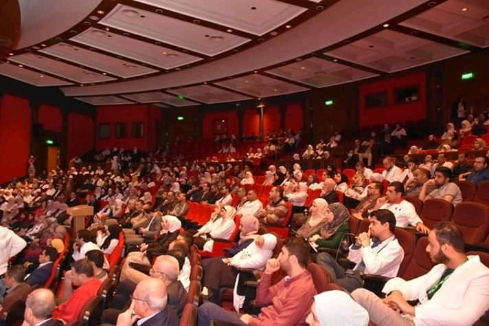 انطلاق الحملة الوطنية للتوعية بمرض الكورونا بمستشفى الملك المؤسس عبدالله الجامعي 