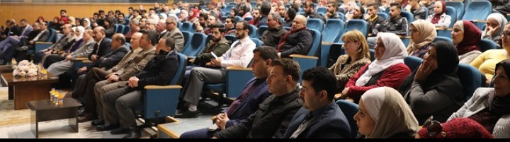 محاضرة توعوية عن فيروس كورونا المستجد في جامعة الإسراء