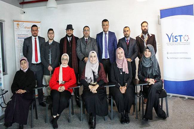 كلية الحقوق في جامعة الإسراء تشارك في ورشة عمل لمنظمة فيستو الدولية