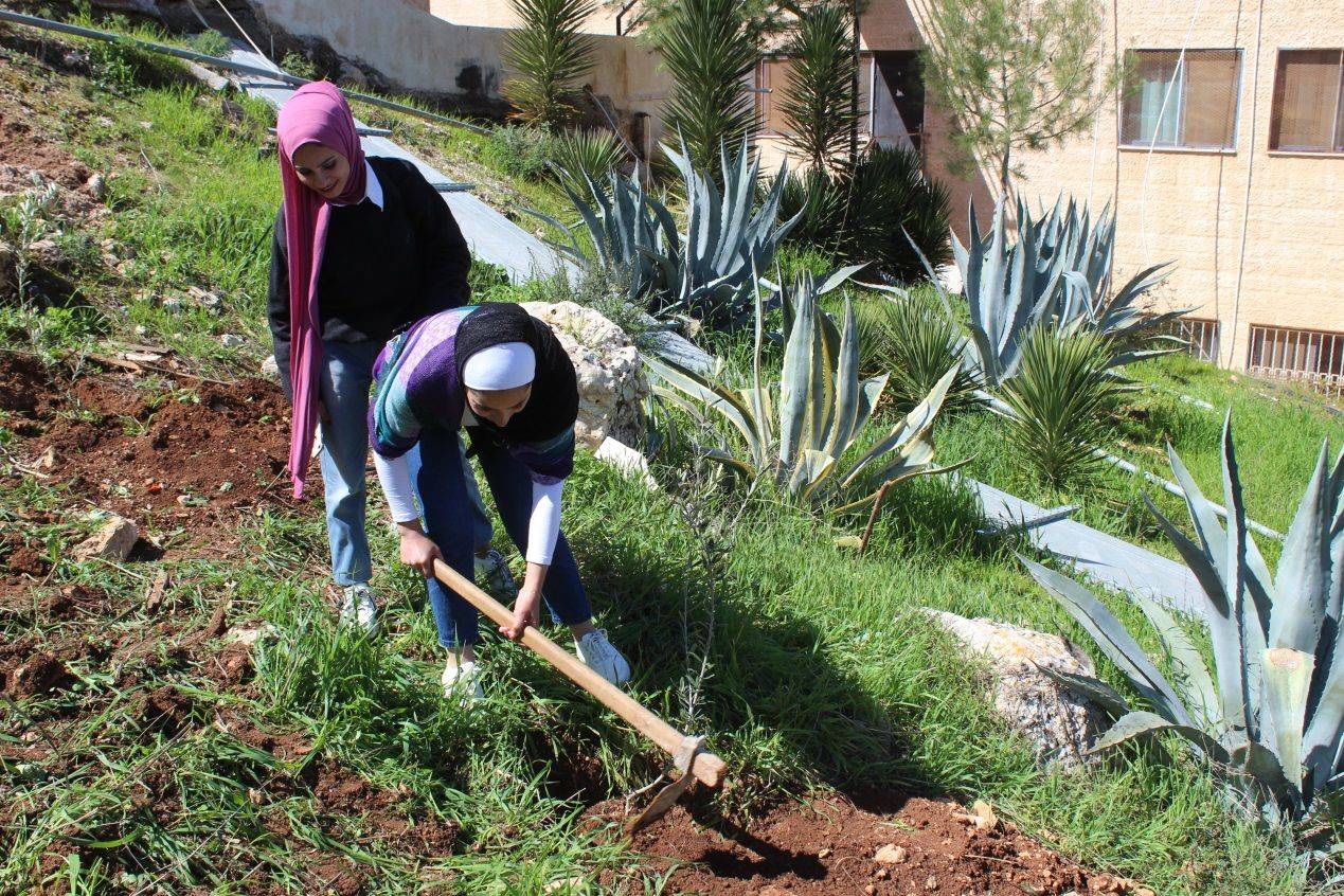 جامعة فیلادلفیا تحتفي بیوم الشجرة