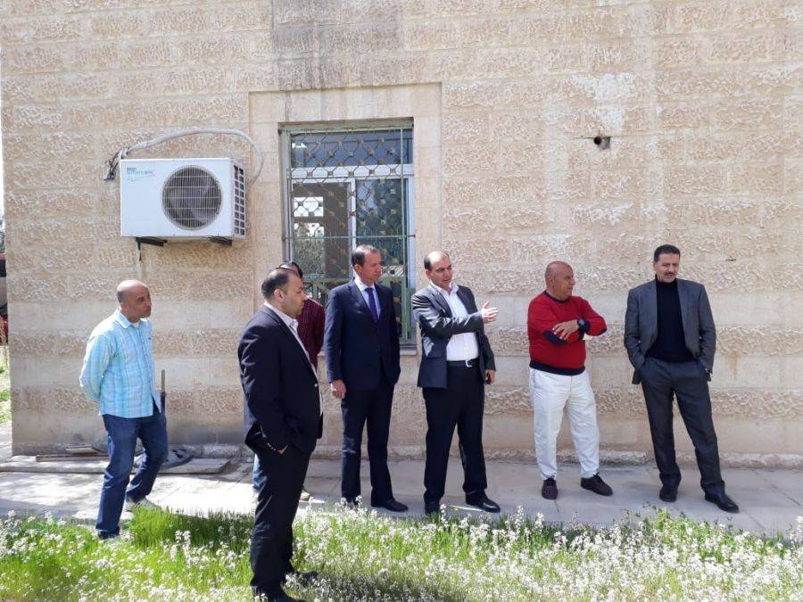 أمين وزارة الشباب يتفقد مديرية شباب محافظة الزرقاء وعددٍ من المرافق الشبابية