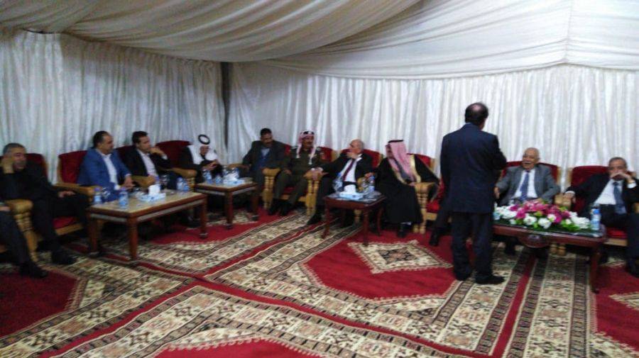 رئيس الديوان الملكي يزور لواء الجيزة بمنطقة اللبن