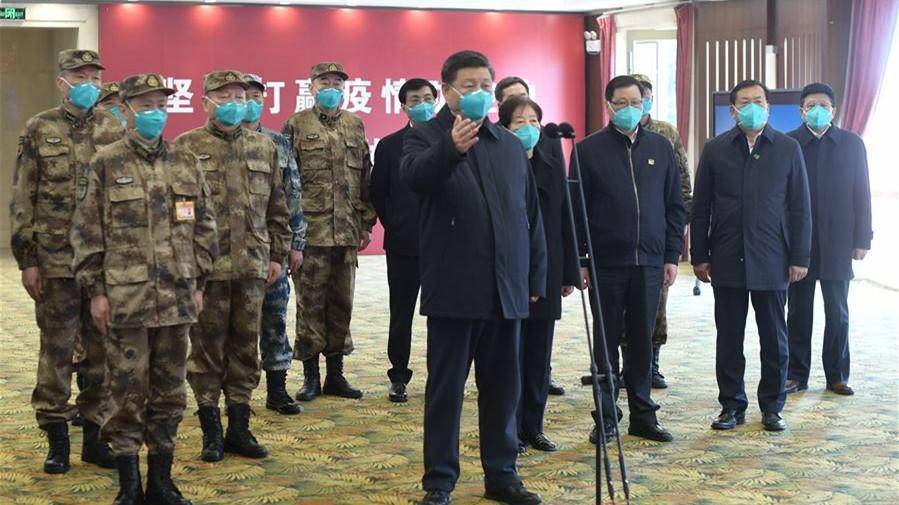 شي جين بينغ يعلن انطلاق المعركة الحاسمة ضد فيروس كورونا من الجبهة الأمامية للمواجهة