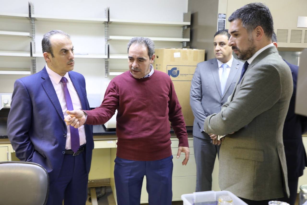 السفير الروماني لدى الأردن يزور المركز الوطني للبحوث الزراعية