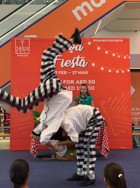 الواحة مول في الشارقة يمنح العائلات والذواقة فرصة المشاركة باحتفال الواحة للطعام