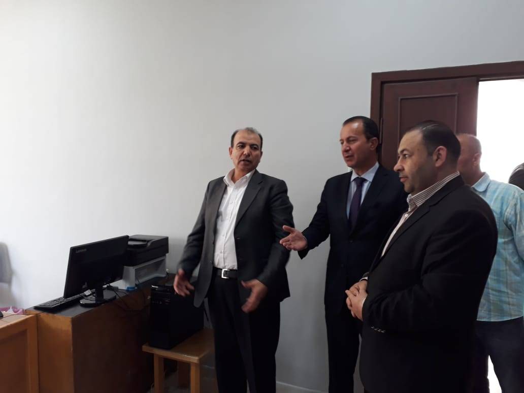 أمين وزارة الشباب يتفقد مديرية شباب محافظة الزرقاء وعددٍ من المرافق الشبابية