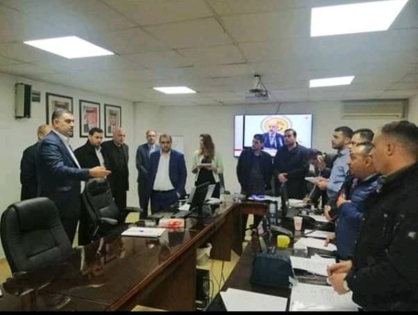 البطاينة و الحموري يتابعان تنفيذ قرارات مجلس الوزراء في غرفة العمليات والسيطرة بوزارة العمل .. فيديو