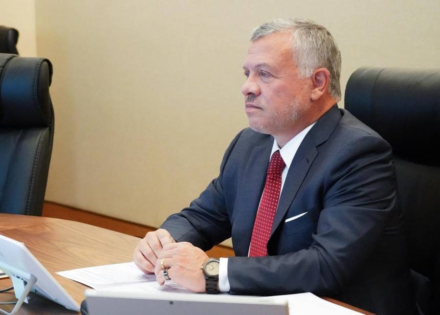 الملك يترأس اجتماعا عبر تقنية الاتصال المرئي لمتابعة إجراءات التعلم عن بُعد لطلبة المدارس