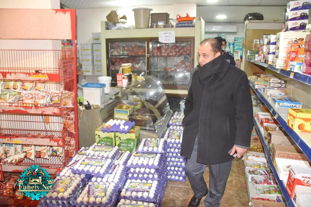 متصرف لواء ماحص والفحيص ورؤساء بلدتي الفحيص وماحص يتفقدون الأسواق التجارية