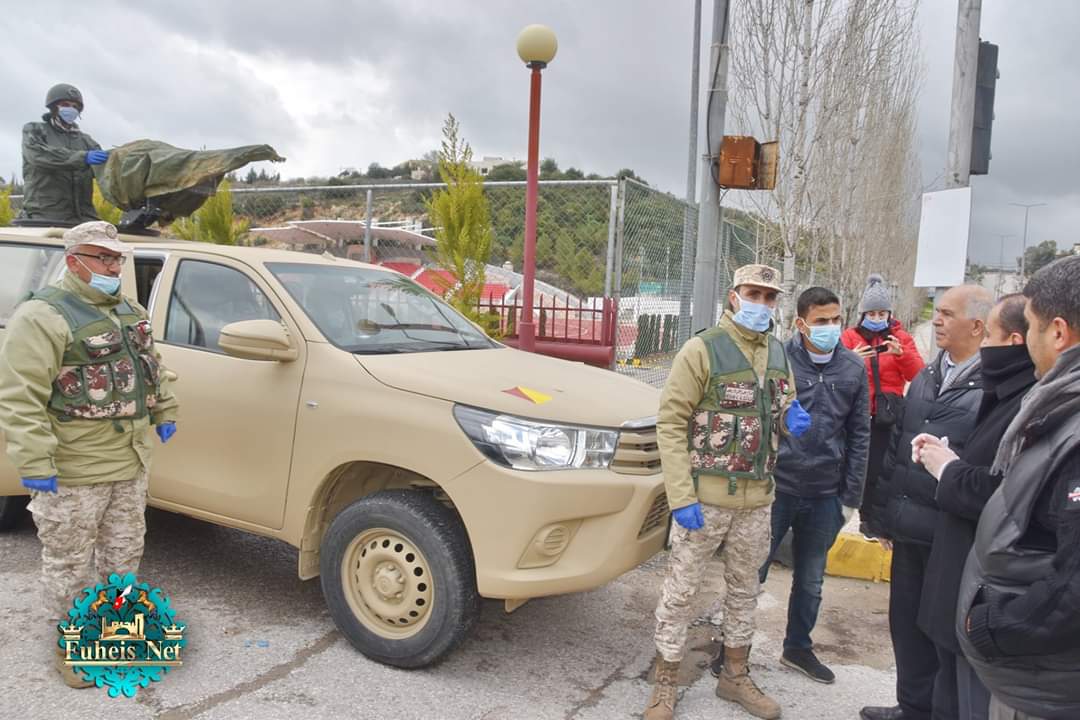 متصرف لواء ماحص والفحيص ورؤساء بلدتي الفحيص وماحص يتفقدون الأسواق التجارية