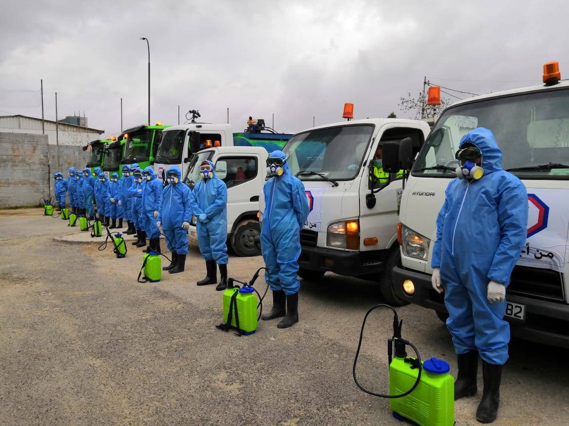 امين عمان : نلتزم بتوجيهات جلالة الملك بتوفير كامل الامكانيات التي تحفظ الظروف الصحية للمواطن