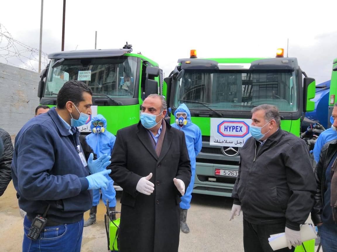 امين عمان : نلتزم بتوجيهات جلالة الملك بتوفير كامل الامكانيات التي تحفظ الظروف الصحية للمواطن