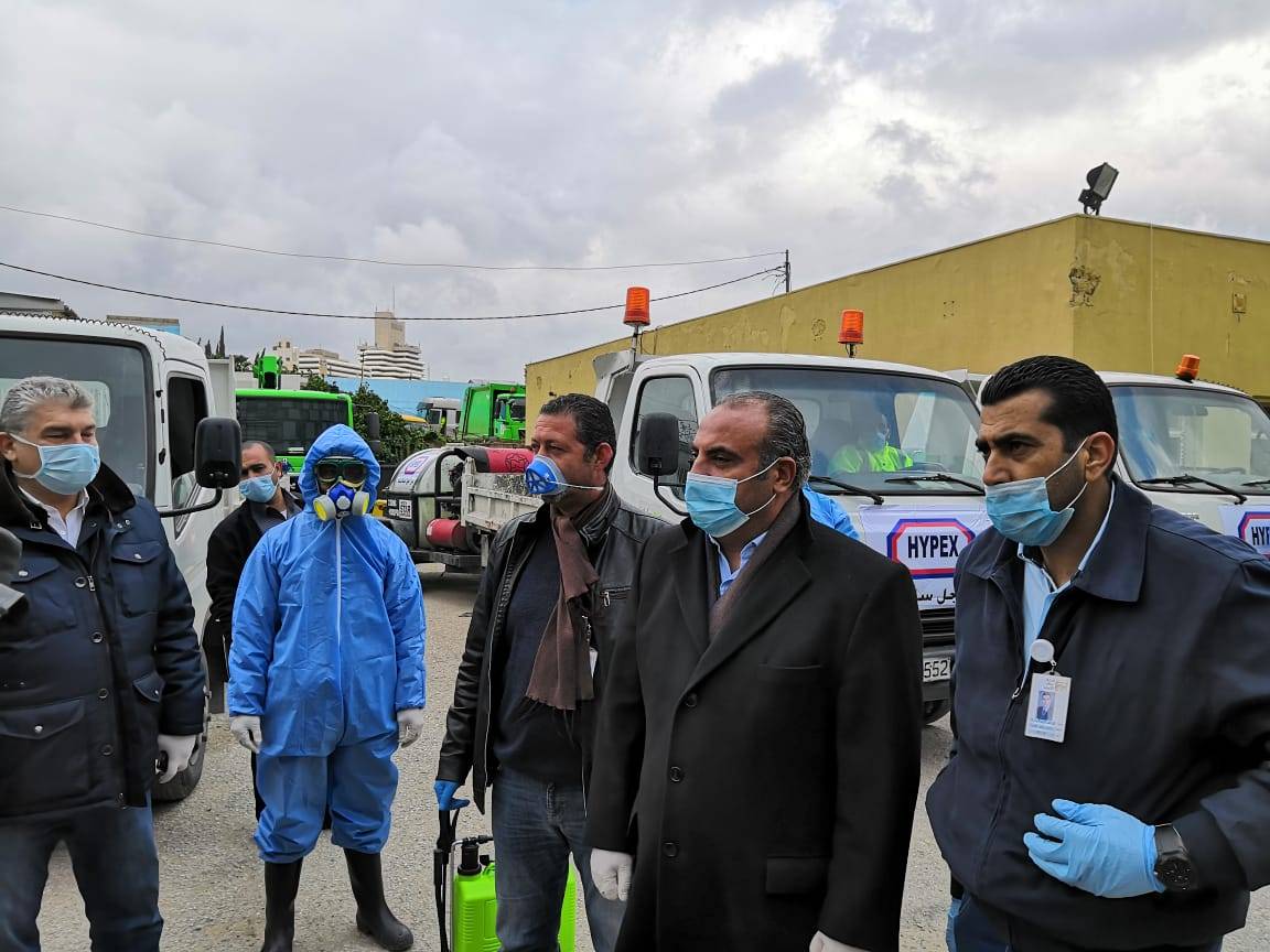 امين عمان : نلتزم بتوجيهات جلالة الملك بتوفير كامل الامكانيات التي تحفظ الظروف الصحية للمواطن